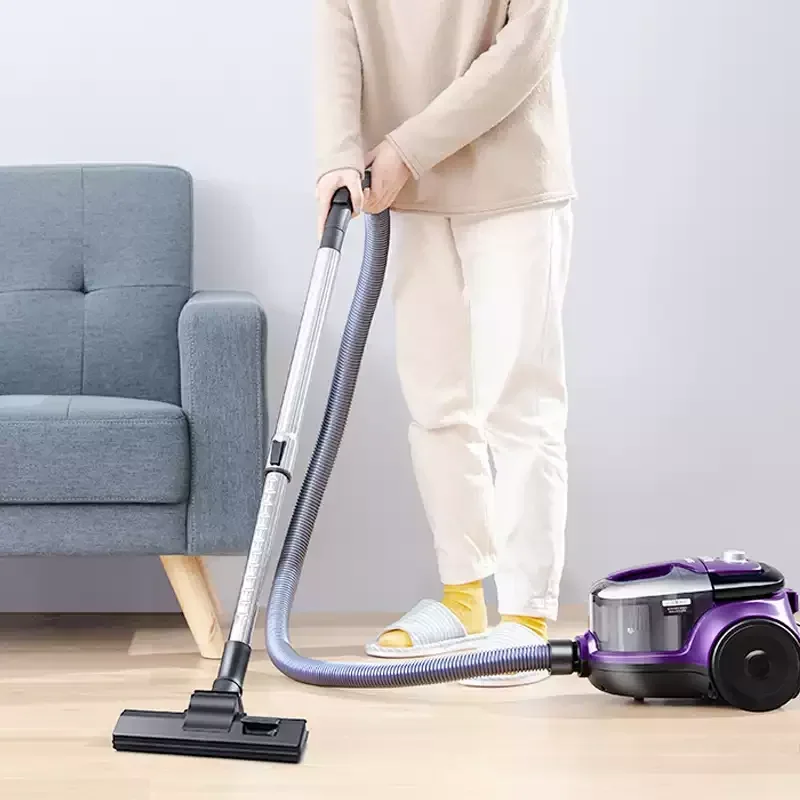 Home Horizontal Type Vacuum Cleaner High Suction Handheld Device Wired Powerful Floor Cleaner Efficient Cleaning Machine