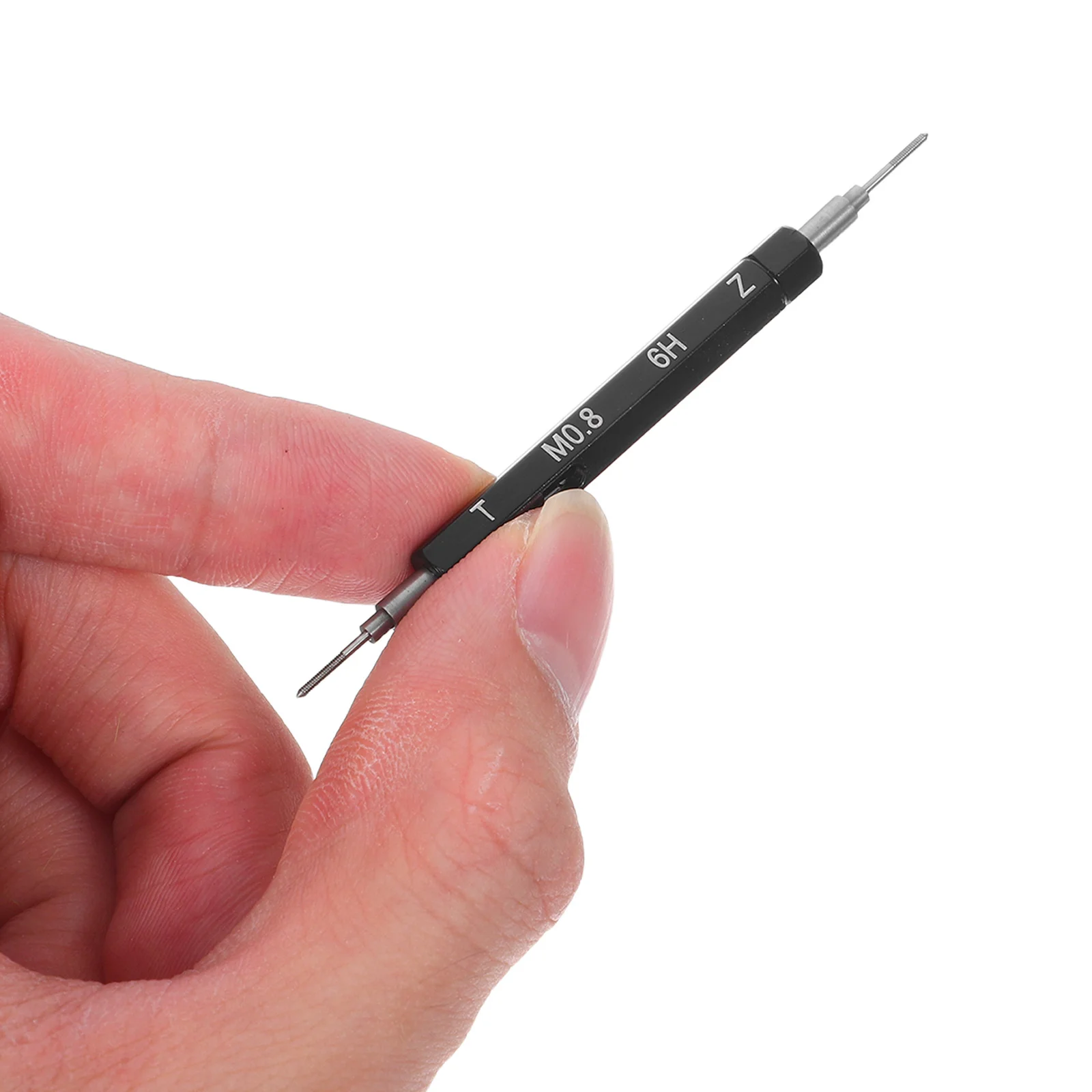 

Thread Pitch Gauge M0.8*0.2 Steel Thread Checker For Bolt Nut Size Verification Metric Screw Pitch Tool Measuring Instrument
