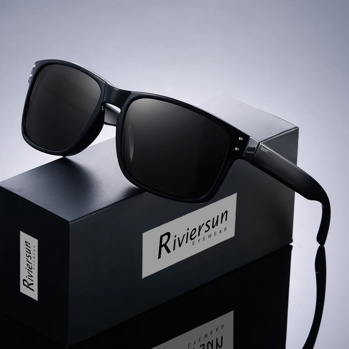 Klassische Neue Trendige Sonnenbrille UV400 Polarisierte Gläser für Männer und Frauen Reisebrille Anti-Blend-Brille für Outdoor-Sport