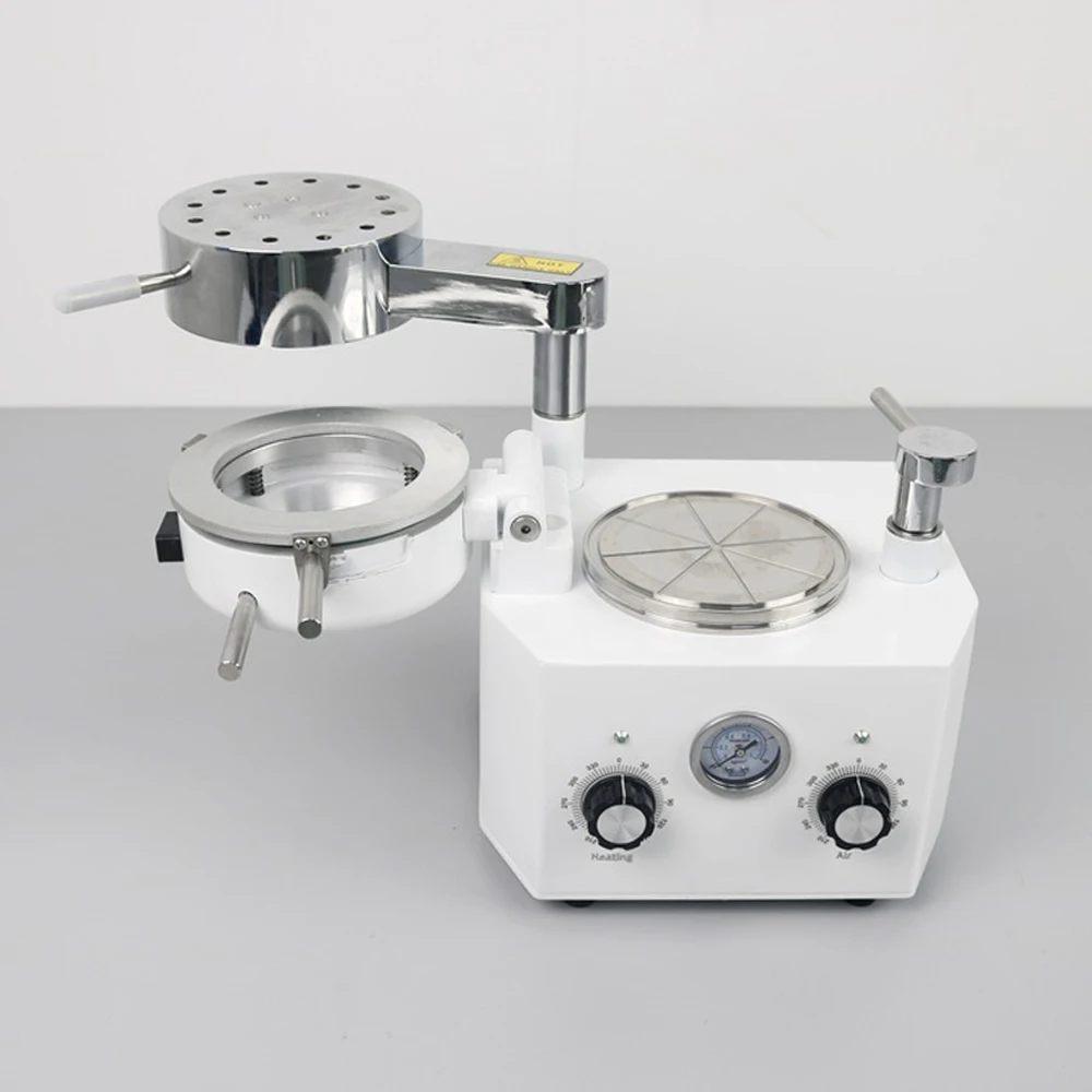 

Автоматический формовочный станок для круглых термопластичных листов в зуботехнической лаборатории, блок прессования