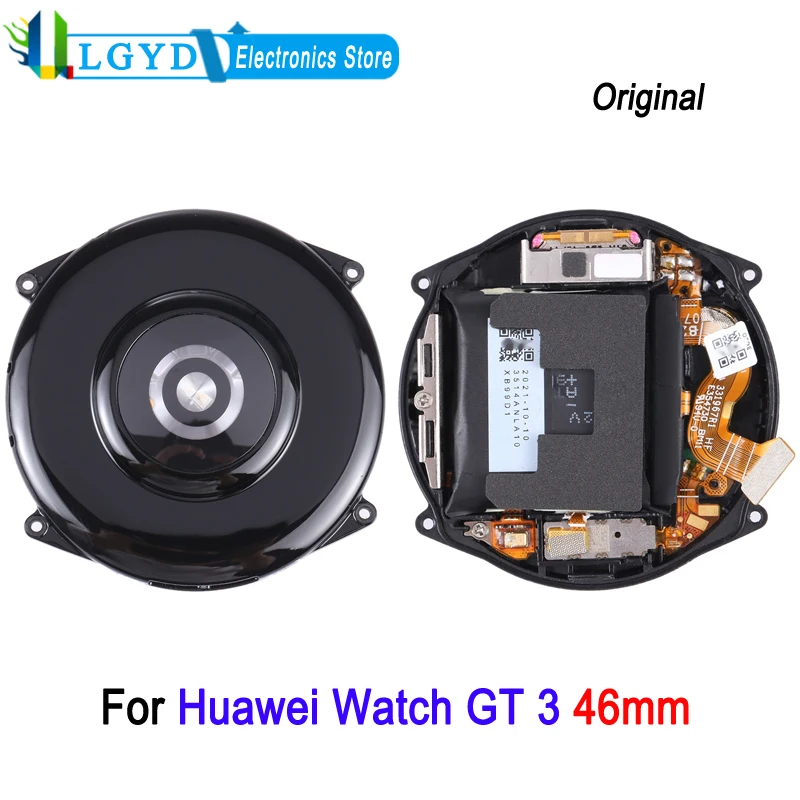 Back Cover with Battery For Huawei Watch GT 3 46mm Smartwatch Bottom Cover Repair Replacement Spare Part