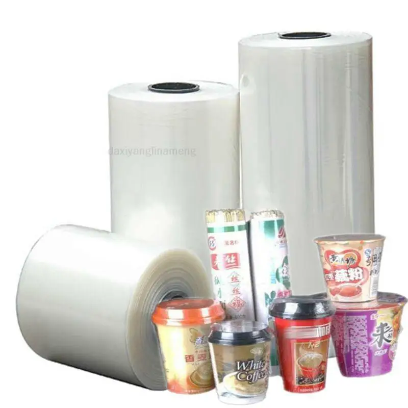 1kg 5cm 55cm Wide PVC heat Shrinkable tube Film Tubular membrane shrink sleeve plastic Film Thermoplastic Sealing Barrel