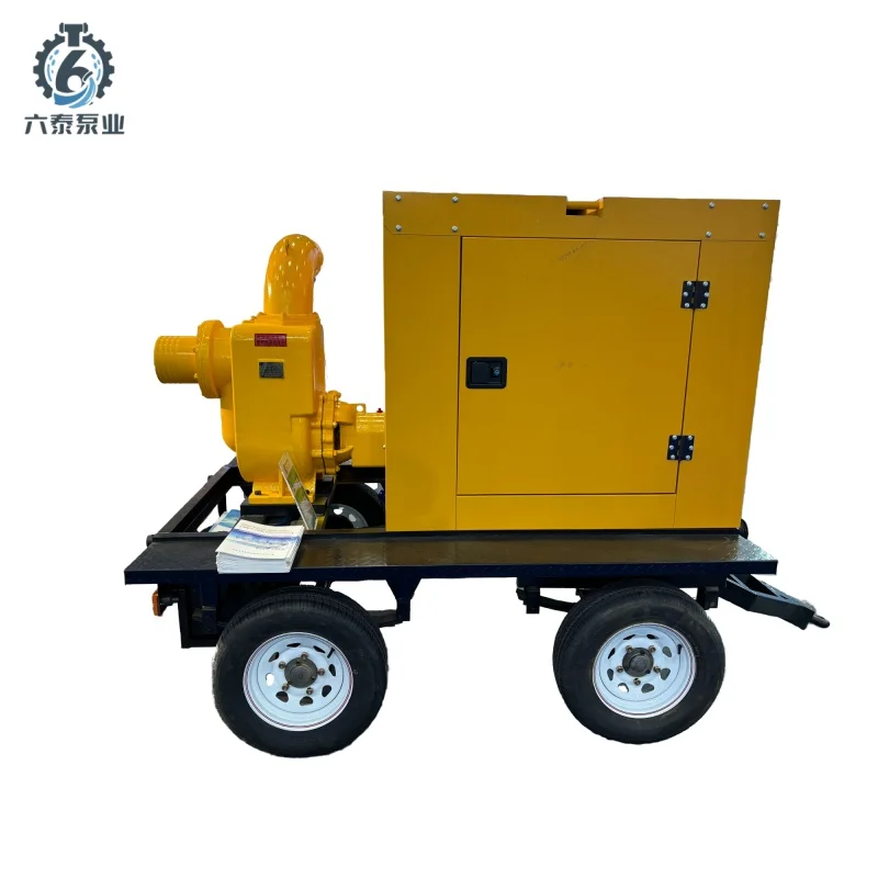 Factory Direct High Flow Sewage Water Industrial Portable Self-priming Pump Agriculture Irrigation