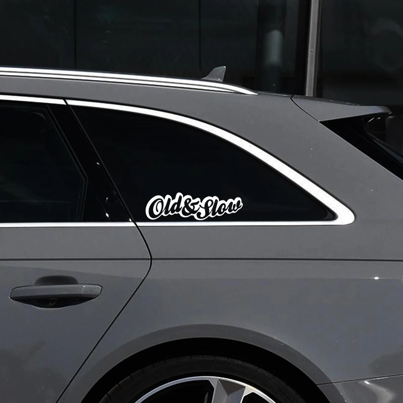 Picture 6: Car Stickers Vinyl Decal Old And Slow Motorcycle Decorative Accessories Creative Laptop Helmet