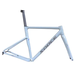 Factory Promotion New Aluminum Gravel Frame 700C*45C  Disc Brake Gravel Road Bike Frame 알루미늄 자갈 프레임 Гравийный велосипед