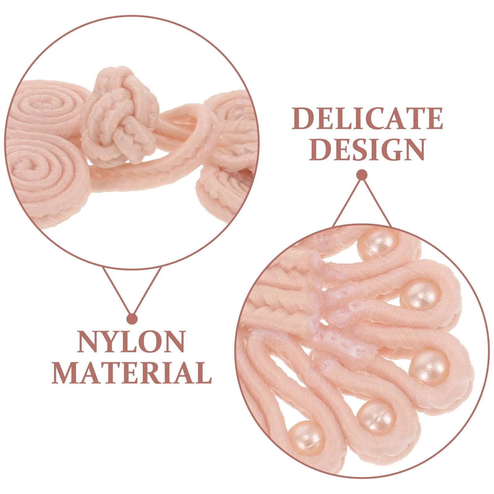 

10Pcs Elegant Buttons Cheongsam Chinese Style Exquisite Sewing Craft Decorative Accessories Toggles Closure Button