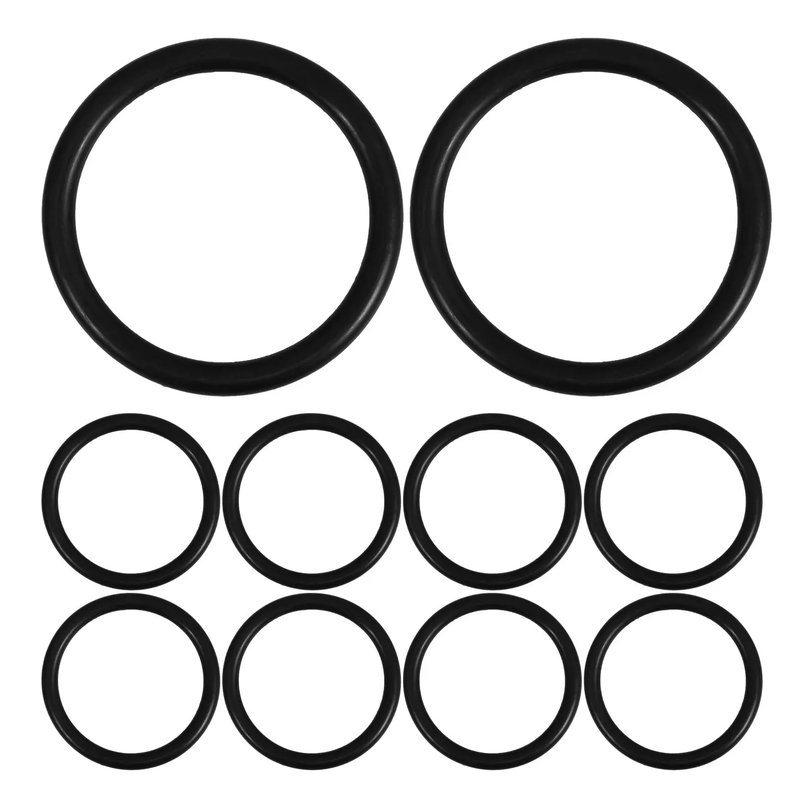 10Pcs Sound Bowl Gasket Rubber Ring Pad for Singing Bowl Anti-Slip Cushion Instrument Stability Ring Accessory