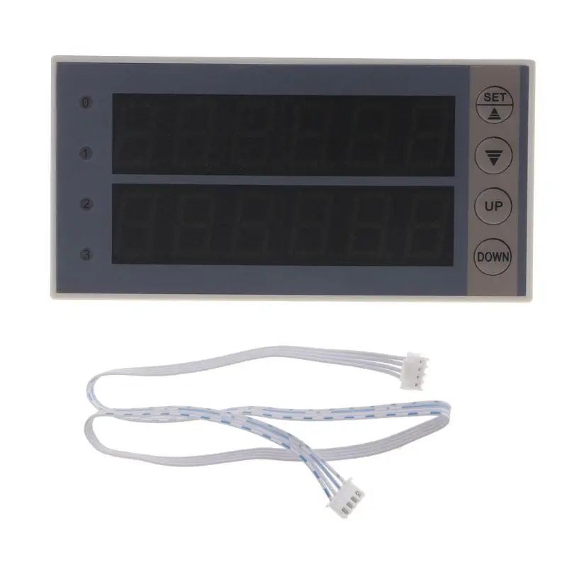 

PLC Display & Transmission Parameters Display Board Simple Text 2 Rows D100 D114