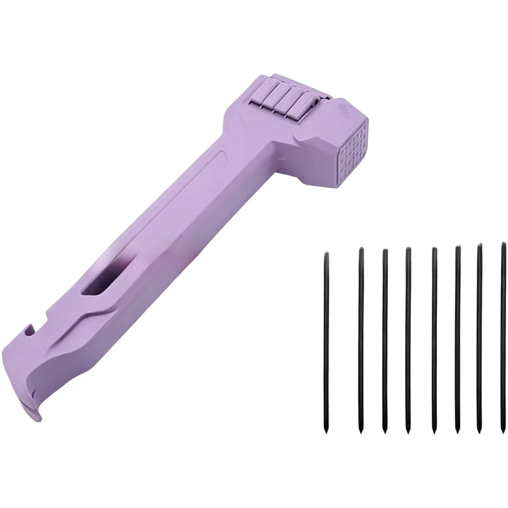 Lightweight Yet Sturdy Camping Hammer with Integrated Hook and Nail Puller for Backpacking and Basecamp Applications