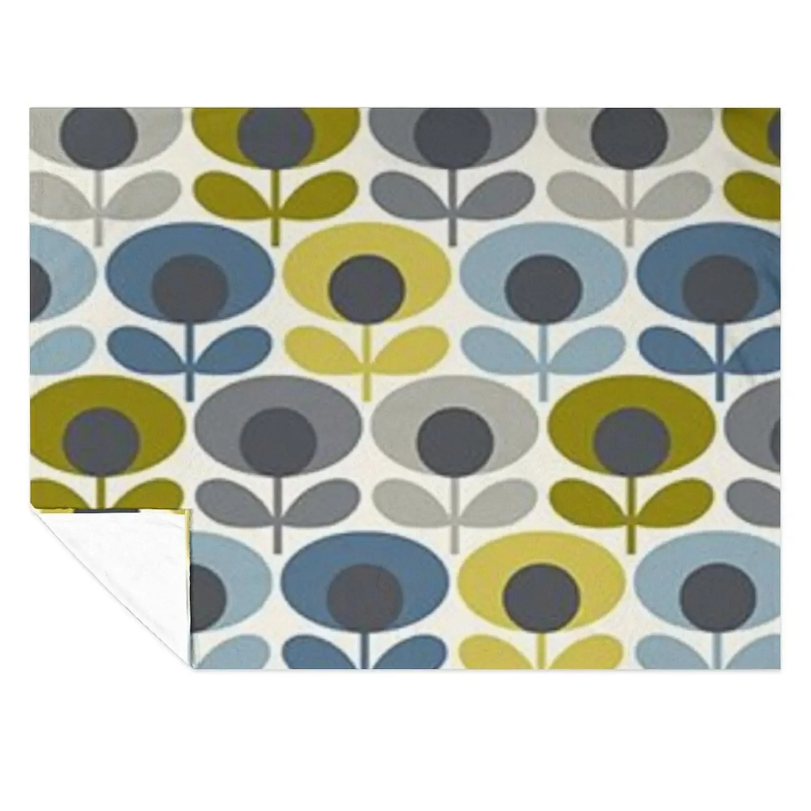 

Orla Kiely Floral Throw Blanket Beach for babies Beautifuls blankets and throws Blankets