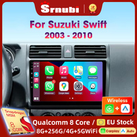 Srnubi Car Radio For Suzuki Swift 2003 2005 2006 2007 2008 2009 2010 Wireless Carplay Android Auto Car Multimedia Player 2 Din
