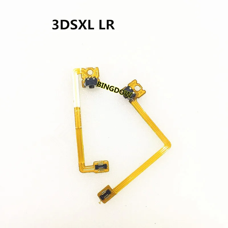 Nintendo Switch用の柔軟なケーブル付きの左/右ボタン,10セット,3,sxl,new3dsxl,新バージョン,3dsxl,非機能,フレキシブルケーブル