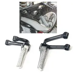 2pcs Motorcycle Footpegs Motorcycle Rear Passenger Foot Pegs Footrests Foot Pegs Rear Foot Rests For Cross-Country