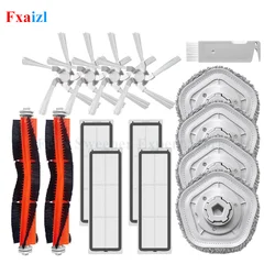For XiaoMi Dreame Bot W10 Self-Cleaning Robot Vacuum And Mop Main Side Brush HEPA Filter Mop Pad Dust Box Vacuum Cleaner Parts
