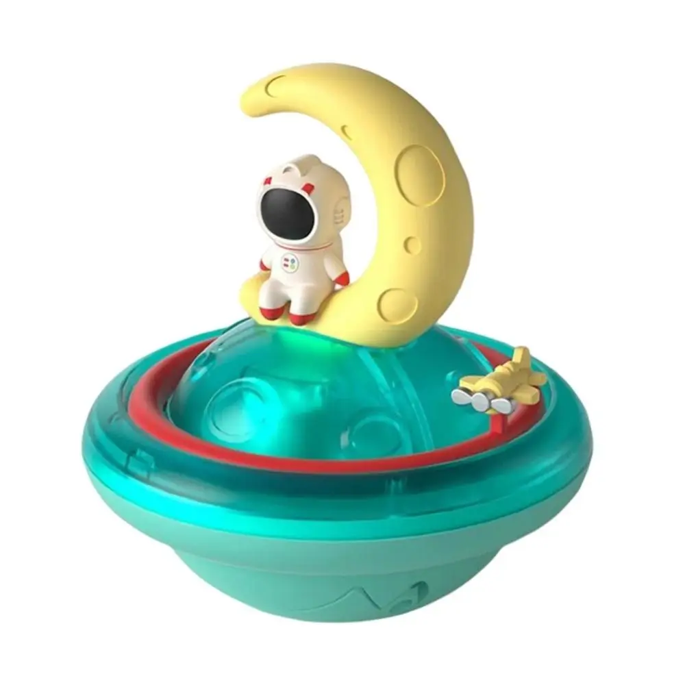 

Automatic Baby Bath Toys Floating Rotation Moon Spray Water Bath Toy Sound and Light LED Sprinkler Bathtub Shower Toys Toddlers