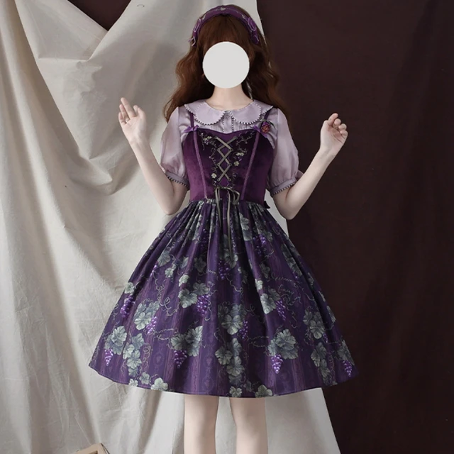 Gothic kleid lila Clearance