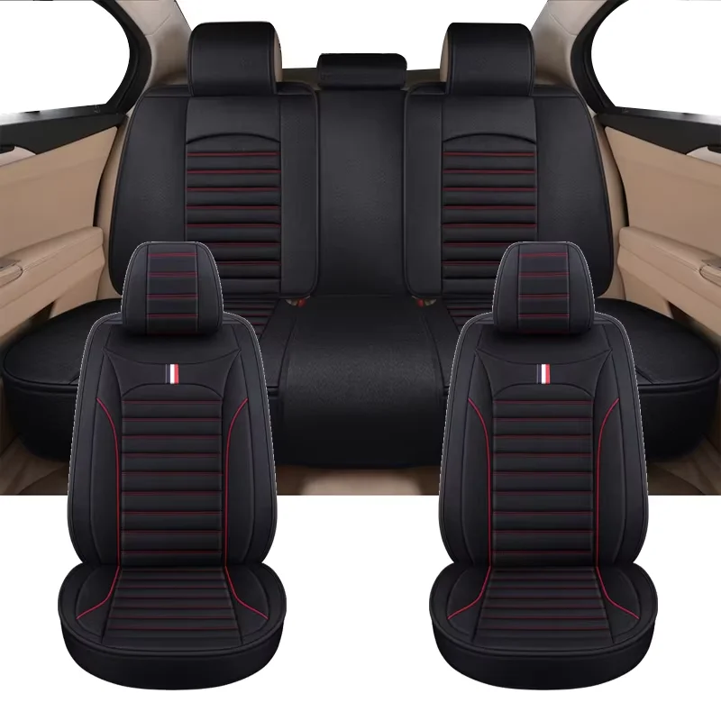 أغطية مقاعد السيارة العالمية المتينة المضادة للانزلاق لـ Volwsagen VW Amarok Golf 8 7 6 5 4 Touareg Bora Jetta ملحقات السيارات الداخلية