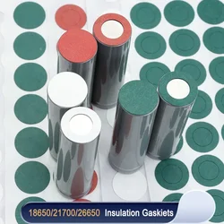 Insulation Gasket 18650 21700 26650 Li-ion Battery Pack Cell Barley Adhesive Paper Glue Fish Electrode Insulated Pads