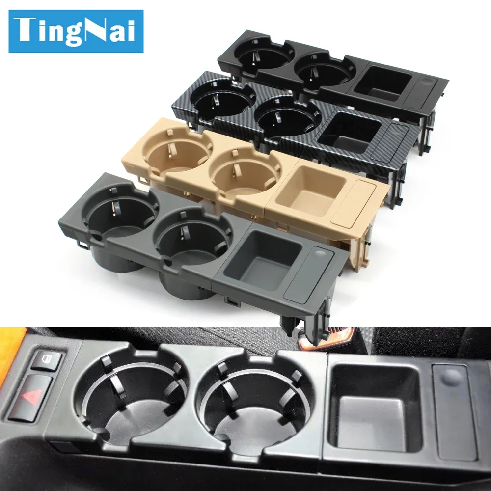 

Center Console Cup Holder for BMW 3 Series E46 - OEM 51168217953 Coin Tray & Storage Box Replacement