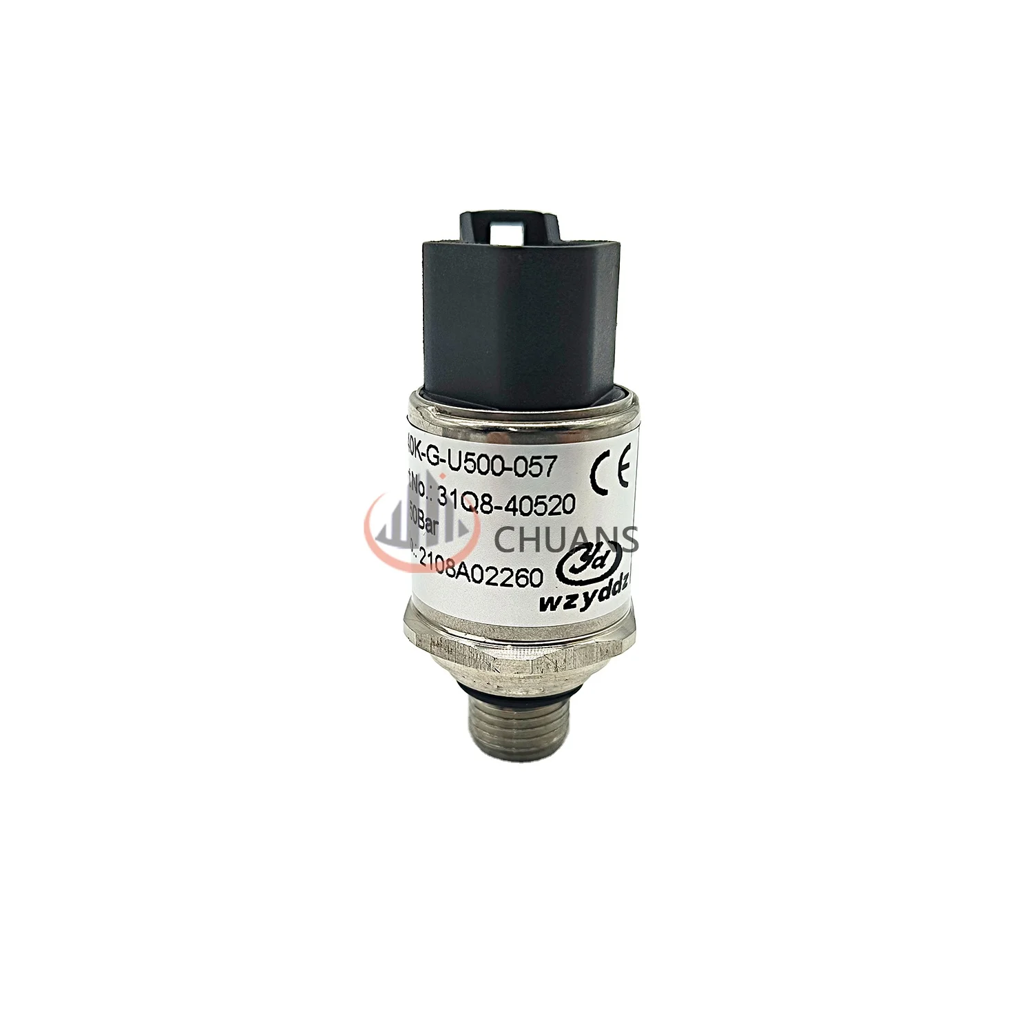 

31Q8-40520 50Bar Pressure Sensor For Excavator R140LC-9 R210-9 Excavator Accessories 31Q840520 31Q8-40520