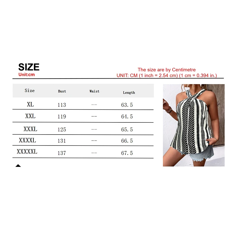 Plus Size Cross Halter Tank Top Women Vest Sexy Crop Tops Beach Vest Halter V-Neck Crop Tube Tops Lady Knitted Off Shoulder