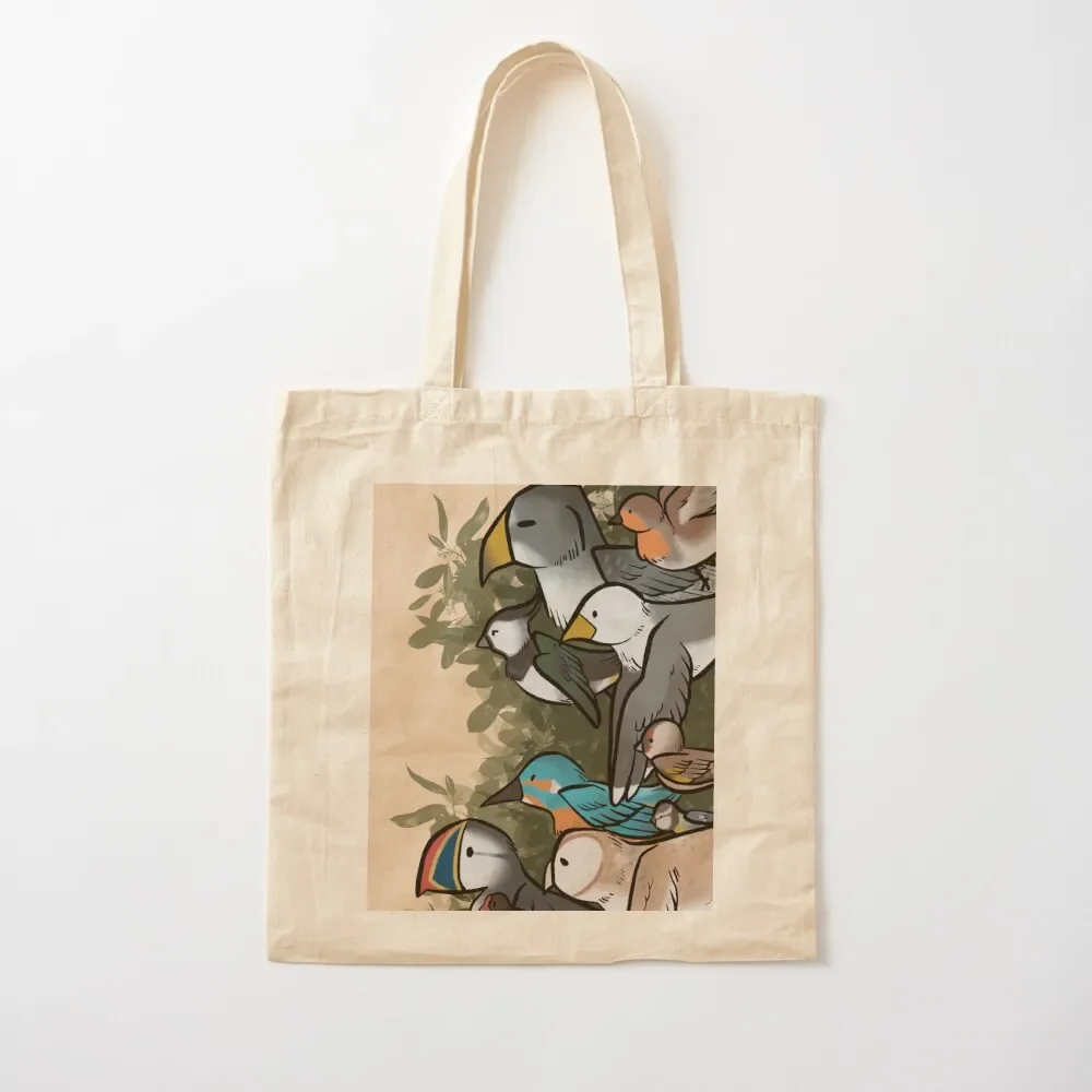 

summer birds Tote Bag Canvas shoulder bag Cloth bags shopper bags for women Tote Bag