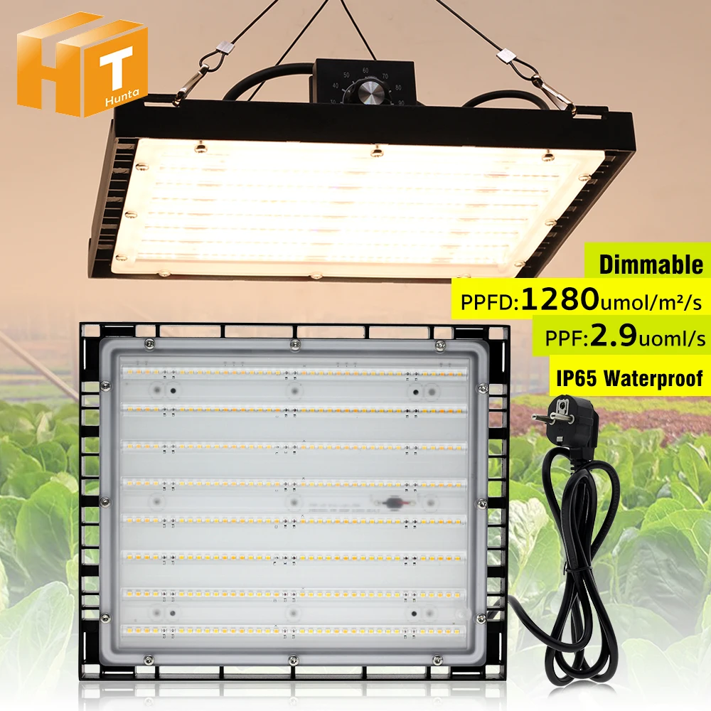 Full Spectrum LED Grow Light 150W LM281B IP65 Waterproof 3000K 5000K For Hydroponic Seedling Vegetables Flowers