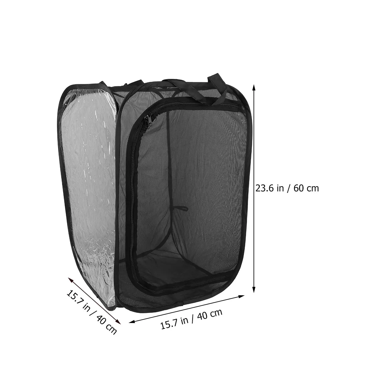 

Insect proof Cage Incubator Folding Mesh Habitat Non woven Protective Cover Lightweight Storage Outdoor Exploration