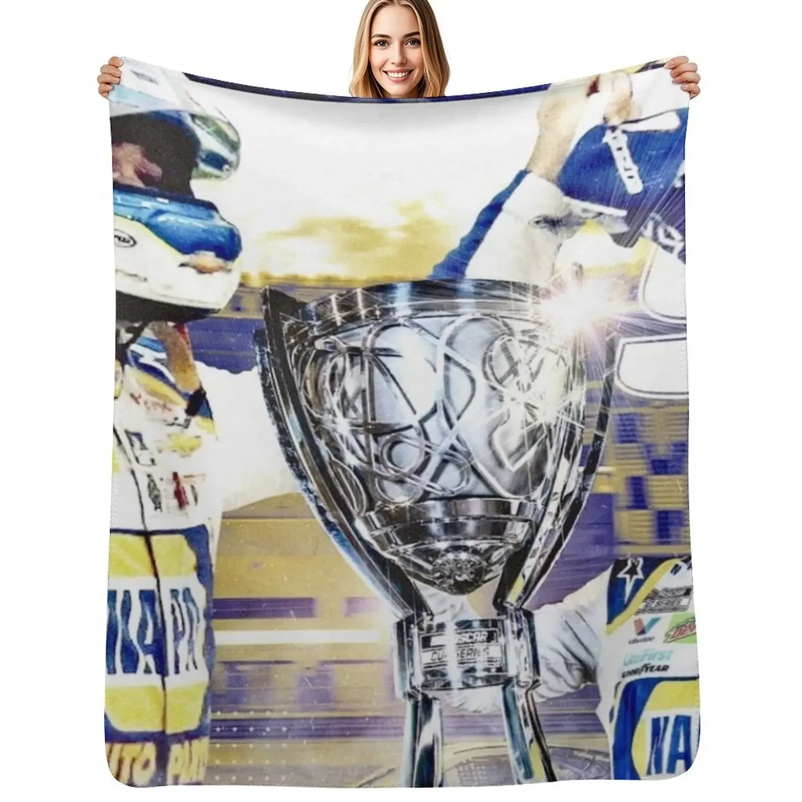 

chase elliott Throw Blanket Hairys Multi-Purpose halloween Shaggy Blanket