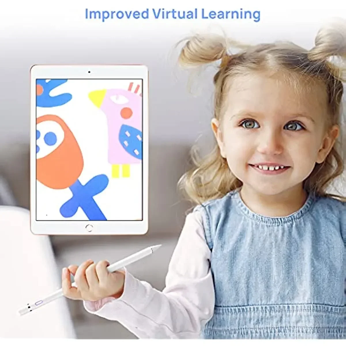 

Stylus Pen For Apple Pencil Styluses Compatible for iPad 2/3/4/5/6/7/8 Generation Pro 9.7/10.5/11/12.9 Air 1/2/3/4 Mini 1/2/3/4