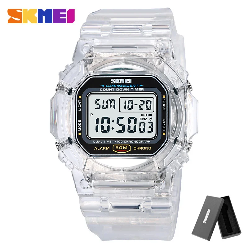 Men's Multifunctional Digital Watch with Back Light Display