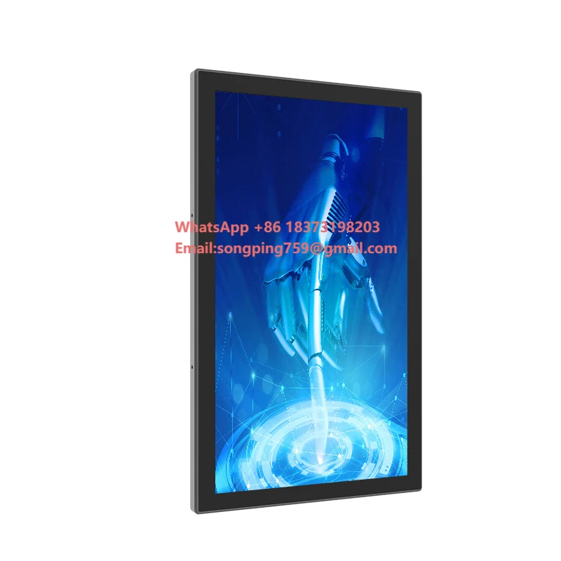 

23,8-дюймовый сенсорный монитор с открытой рамкой, входом сигнала HMI DVI, IPS-экран, сенсорный дисплей с открытой рамкой