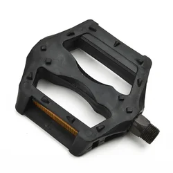 1 Pair Pedals Cycling Fixed Gear Mountain Bike Non Slip Outdoor Parts Plastic Platform Road Convenient Durable
