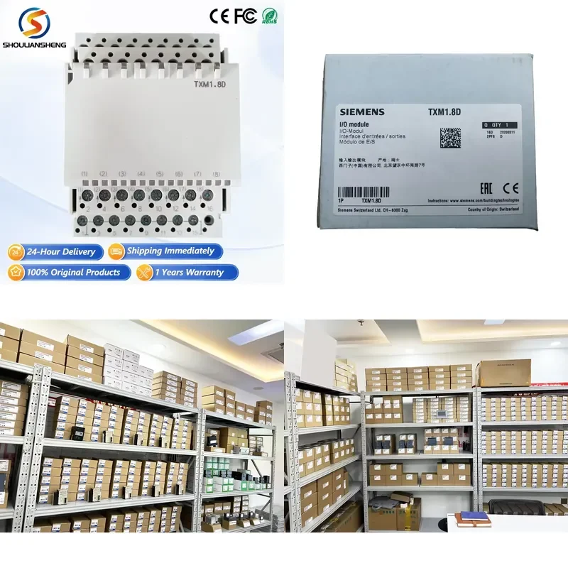 PLC Controller Dedicated PAC PLC for TXM1.8D Industrial Automation PLC Programming