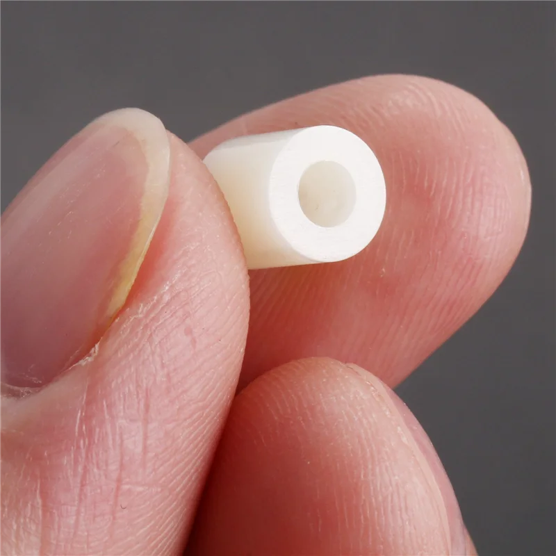 Y43A-7Mmx3,2Mmx8mm Nylon Stand Off LED PCB Spacer Stützhalter 1000 Stk