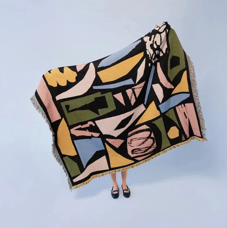 Sofa drapes, tapestries, Budapest art bedside blankets, picnic mats