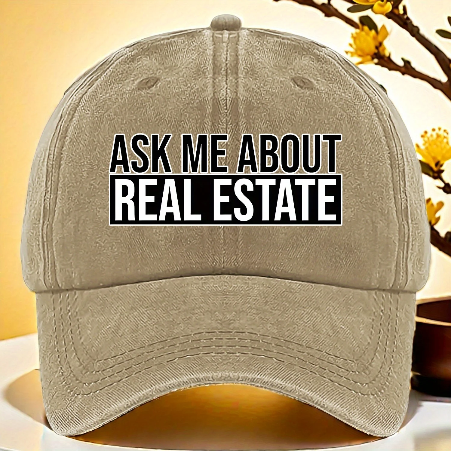 A Fun Themed Baseball Cap Featuring 