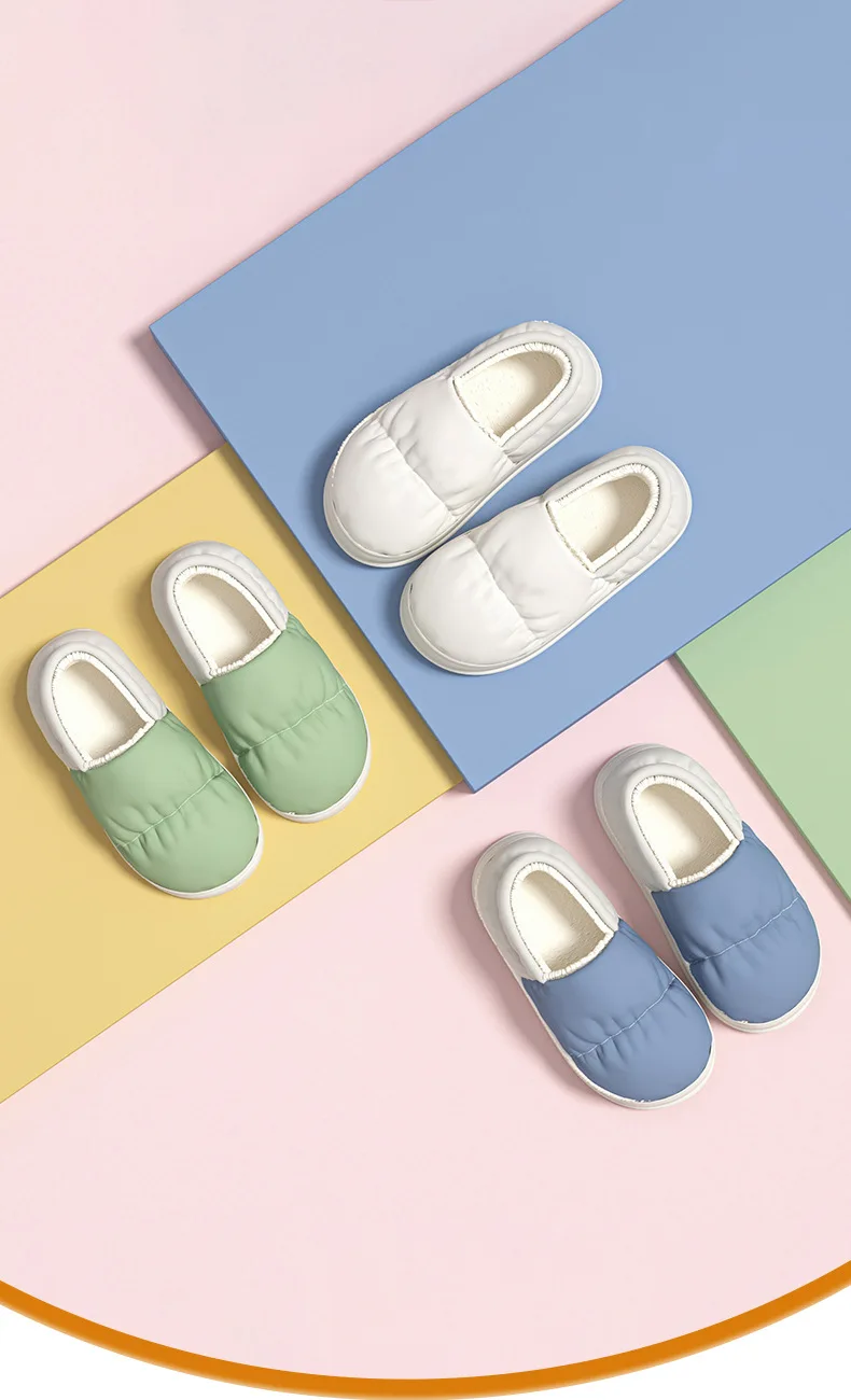 Shevalues Winter Flauschige Damen-Hausschuhe, Slip-On-Baumwoll-Slides, Plüschfutter, Warme Heim-Slides, Pelzige Plattform, Gemütliche Damen-Hausschuhe – Detail 2
