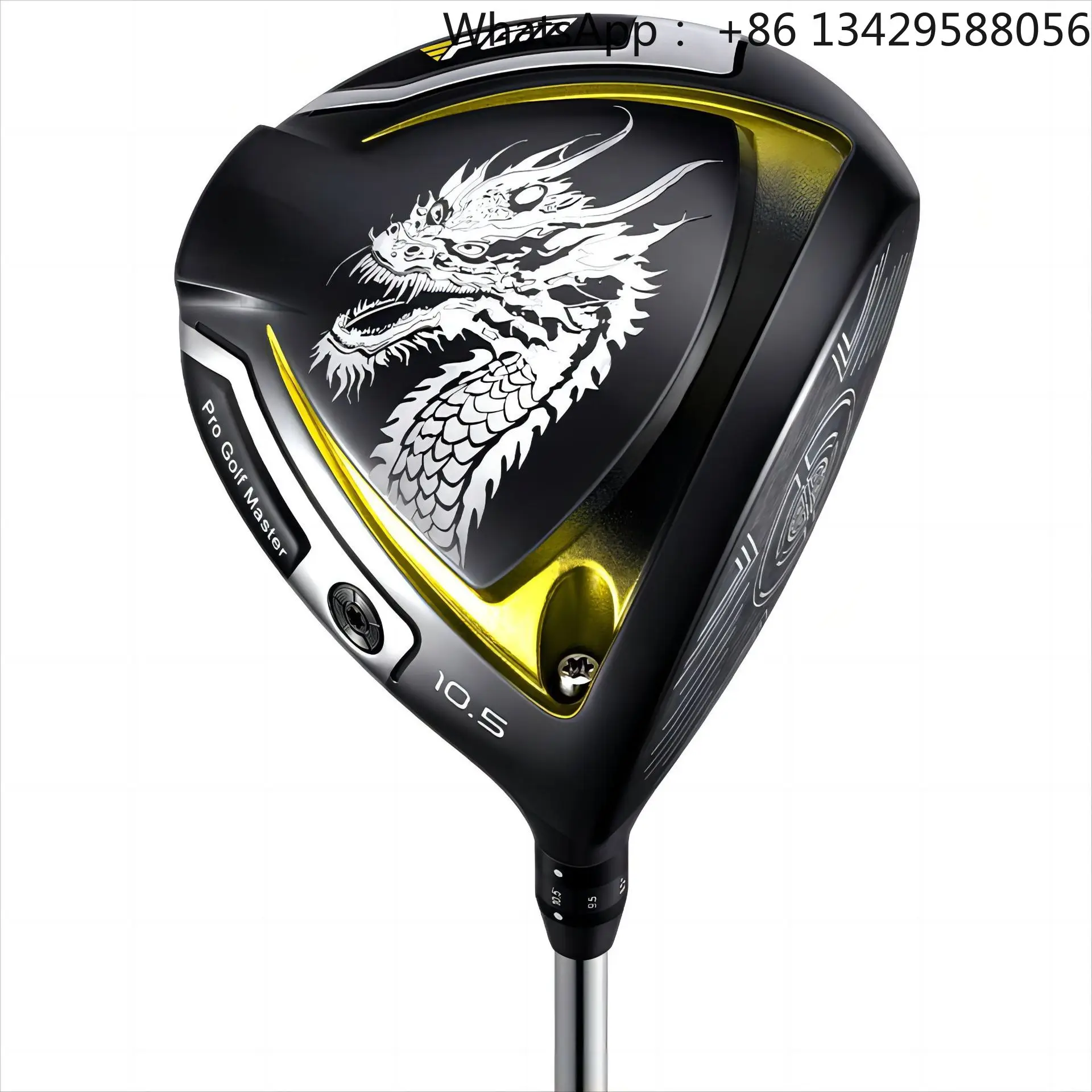 PGM Golf Clubs High-end Men's Driver Titanium Ultra-light Carbon Shaft Limited Edition Dragon Graphic MG050 Flex R