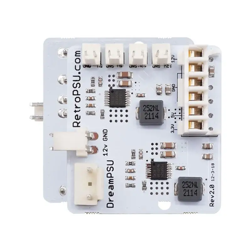 บอร์ดจ่ายไฟสำหรับอุปกรณ์เสริมสำหรับเล่นเกม Dream Cast ติดตั้งพลังงานสำรองอย่างรวดเร็ว