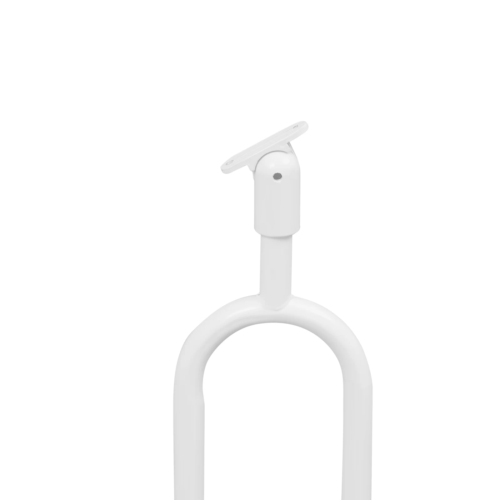 5pcs White Iron 101cm U-shaped Stair Column Adjustable Roof Arch Handrail Support Column