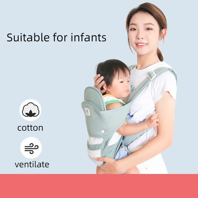 Ergonomic Baby Carrier Infant Hipseat Carrier Breathable Kangaroo Front Facing Baby Holder Baby Waist Carrier Travel