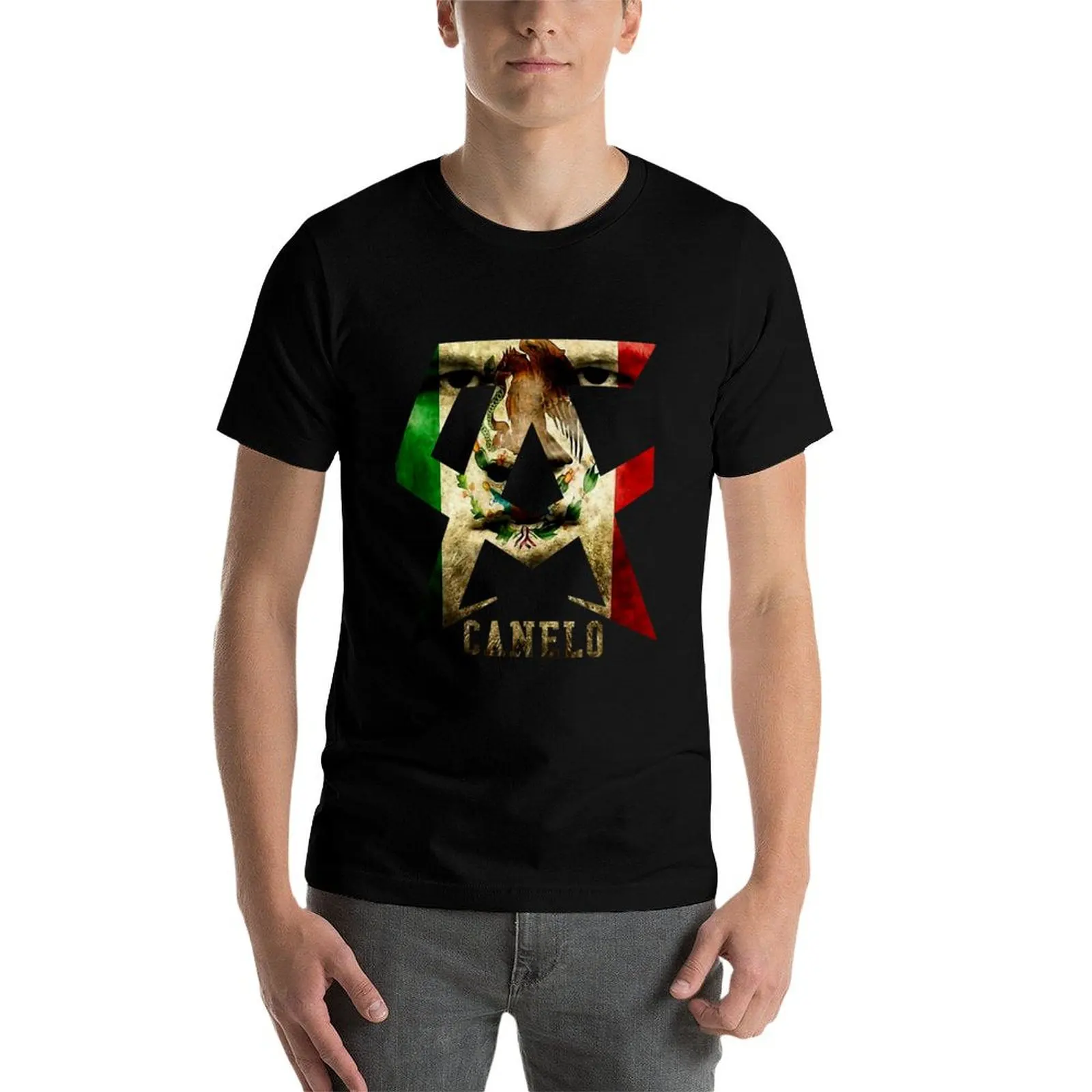 

Canelo Alvarez T-Shirt anime t shirts oversize t shirt men 100% cotton luxury brand t shirts for man graphic vintage T-Shirt