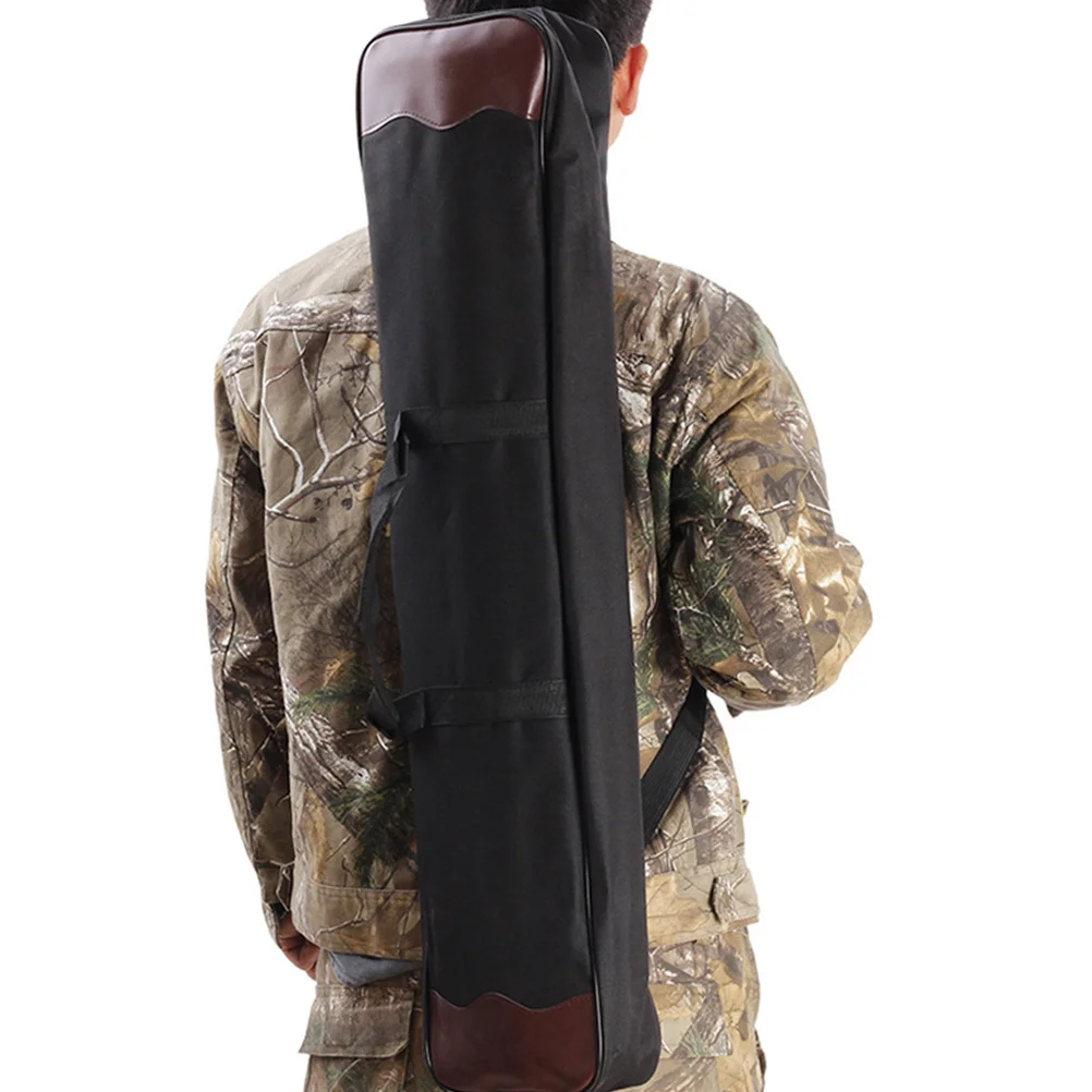 大容量リカーブボウバッグ プレミアムオックスフォード生地 耐摩耗性 手持ちまたは肩掛けで使用可能 矢用 アウトドア用