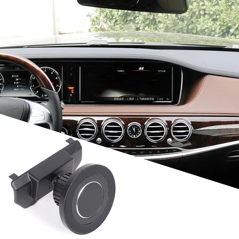 Magnetic Phone Holder Rotatable Telephone Holder Mobile Bracket Car Smartphone Holder Car Accessories For Kia Sorento 2009-2014