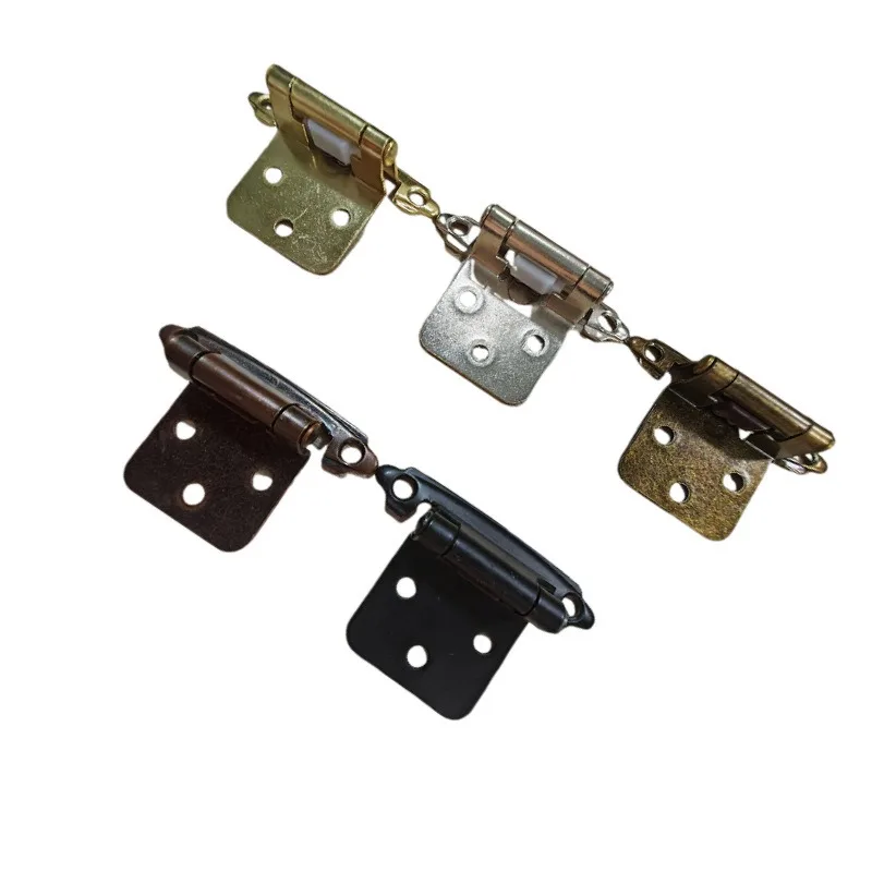 

American spring hinge, furniture hardware accessories buffer self-closing spring hinge kitchen cabinetdoor hinge