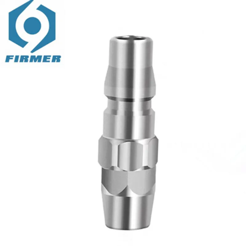 

10 Pieces Stainless Steel SUS-PP20/30/40 C Type Self-locking Male Quick Coupling With Double Seal Durable Fastening