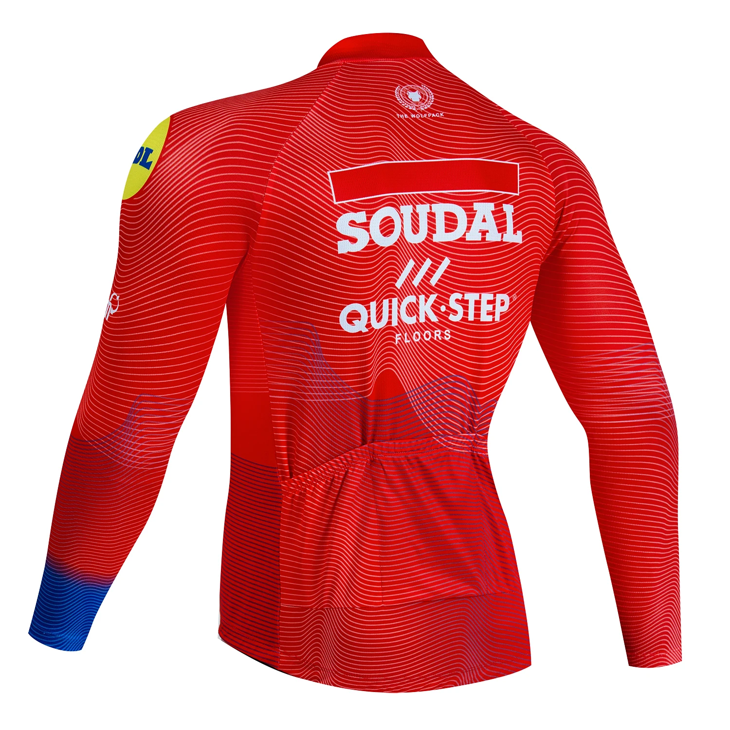 2024 QUICK STEP Cycling Jerseys Riding Long Sleeve Quick Dry MTB Bike Jerseys Autumn Men Bicycle Jersey Clothing Downhill Shirt