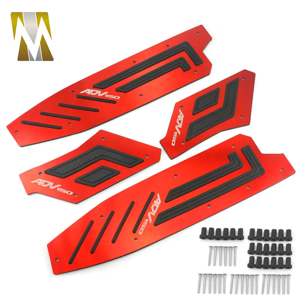 For Honda ADV150 ADV 150 2017 2018 2019 2020 Motorcycle Modified Accessories Footrest Step Plates Rear Foot Pedal Pegs Pads