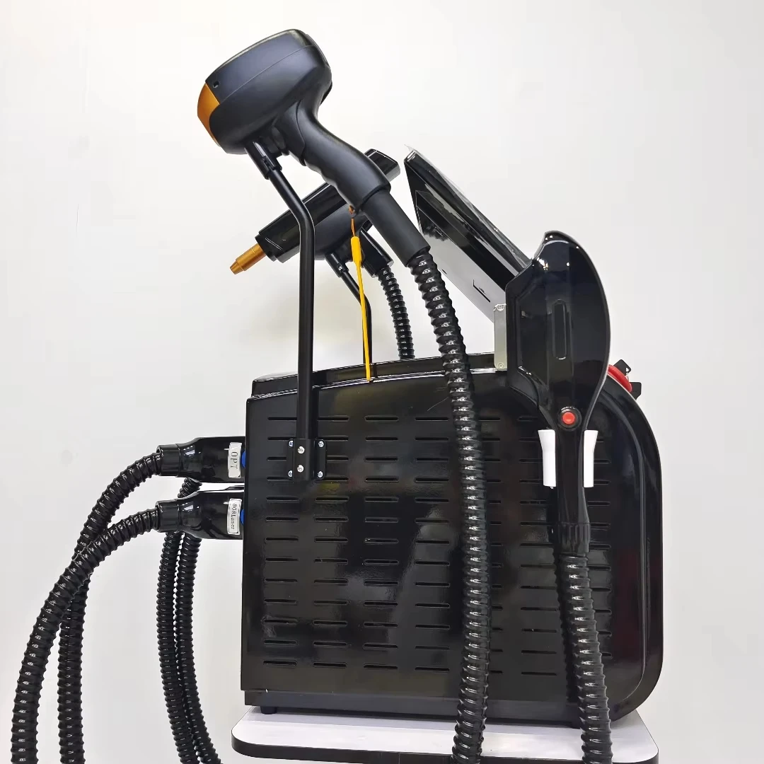 2025Portable 4IN1 RF IPL OPT Soprano Ice Titanium 808nm Diode Laser Hair Removal Machine Picosecond PICO Tattoo Removal Device